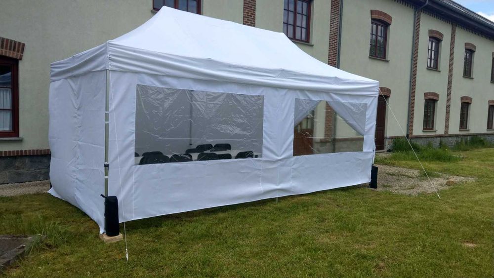 Wynajem namiotów imprezowych- bankietowych 3x6 i 5x8 [m]. Oława