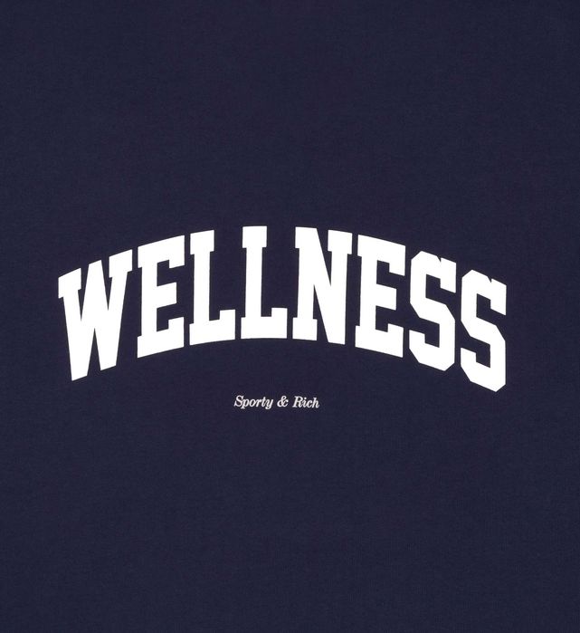Світшот Sporty & Rich Wellness Ivy Crewneck Navy/White
