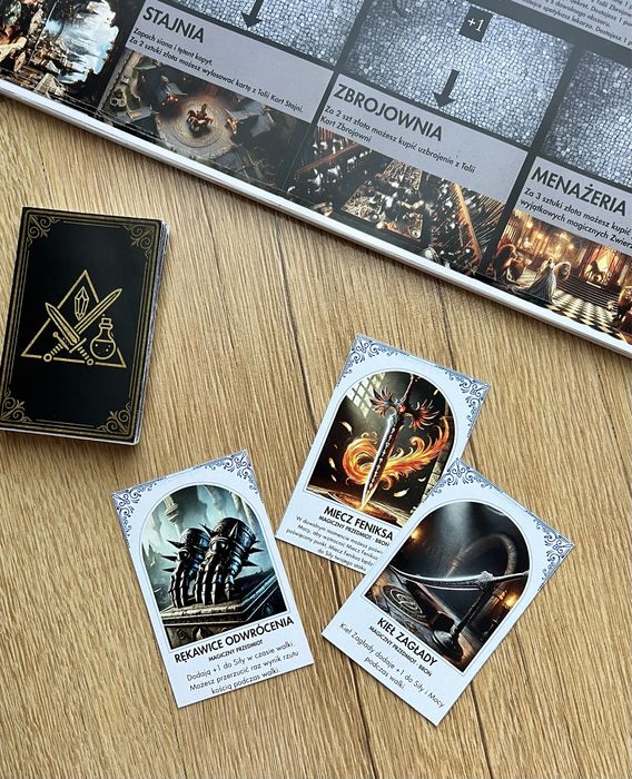 MIASTO Talisman Magia i Miecz 5-Fanowski dodatek Karty,Przygody,Czary