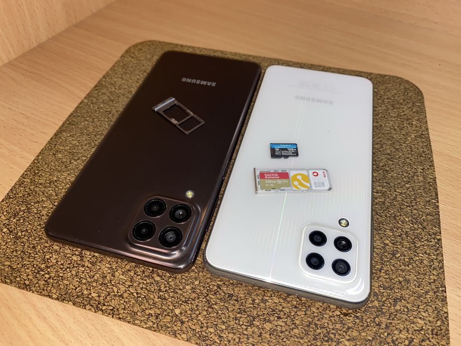 Два SAMSUNG M-серії 6/128Gb. Б/У м32 та new М53 з гарантією+страхівка