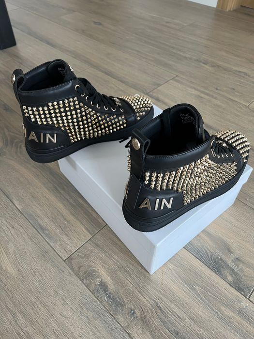 Buty Balmain skórzane