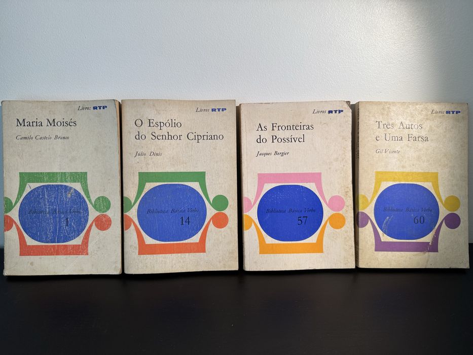 Lote de 4 Livros Clássicos - Biblioteca Básica Verbo