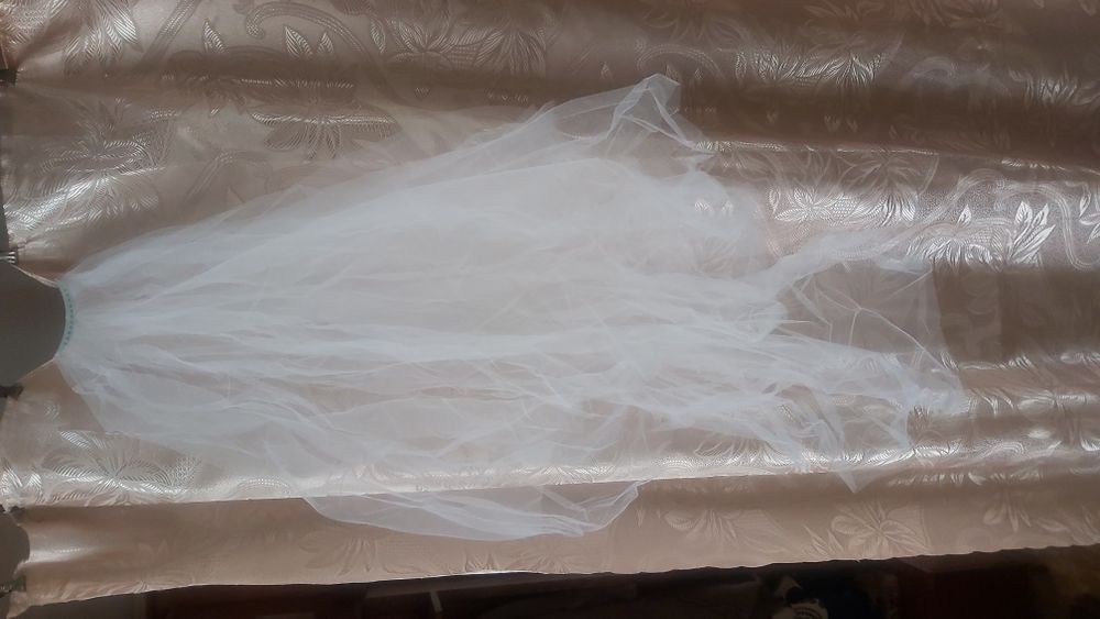 Свадебная фата новая