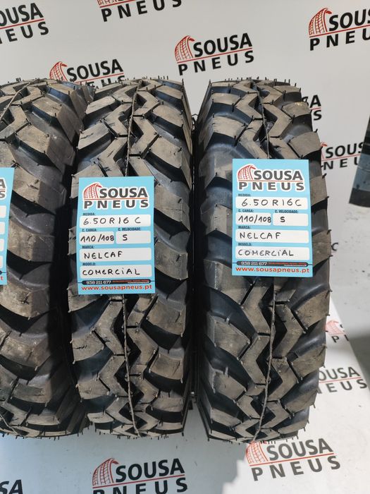 2 pneus novos Nelcaf 6.50 R16 - Oferta dos Portes