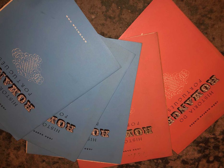 História do Romance Português - João Gaspar Simões - Estúdios Cor