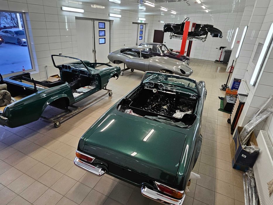 Mercedes-Benz w 113 Pagoda 190 sl Renowacja