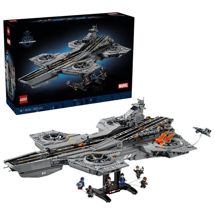 Lego 76354 Гелікарріер Щит SHIELD з фільму Месники Marvel S.H.I.E.L.D Helicarrier (Гелікарріер ЩИТ)