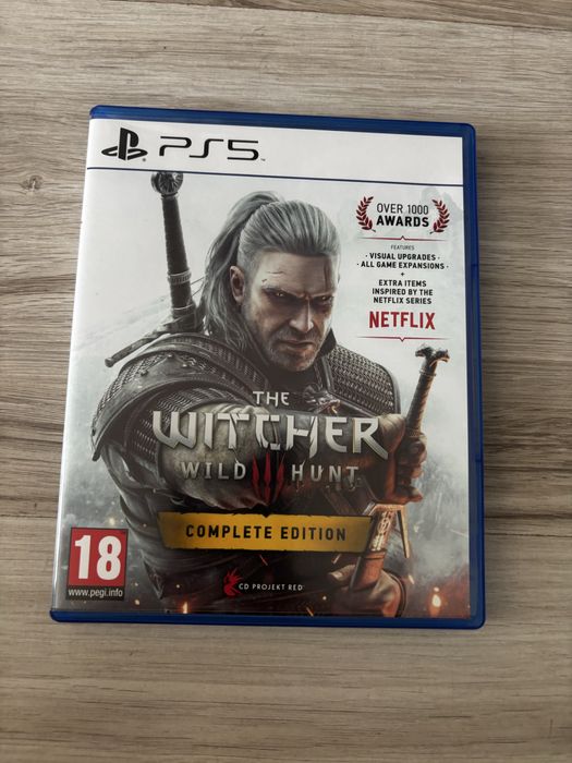 Gra Wiedźmin 3 The Witcher wild hunt ps5