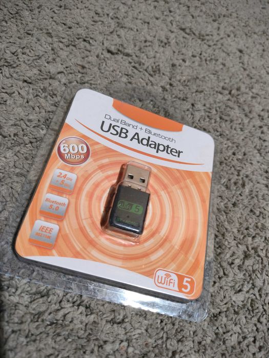 Adapter USB Dual Band + Bluetooth
