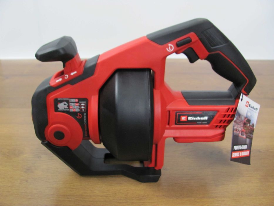 Пістолет для герметика/силікону Einhell TE-SG 18/10 Li акумуляторний та Пристрій для прочистки труб та каналізації Einhell TE-DA 18/760 Li з Німеччини