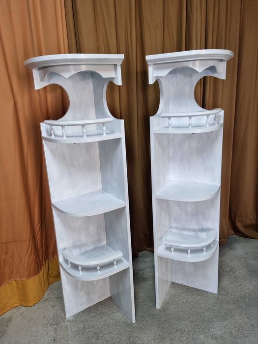 Estante madeira cor branca/castanha configuraçao variavel + Ofertas