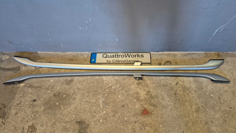 Barras Tejadilho Originais Audi A4 B5 Avant 8D Cinzentas Bom Estado