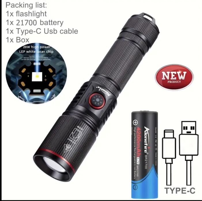 Продам ліхтарик Alonefire