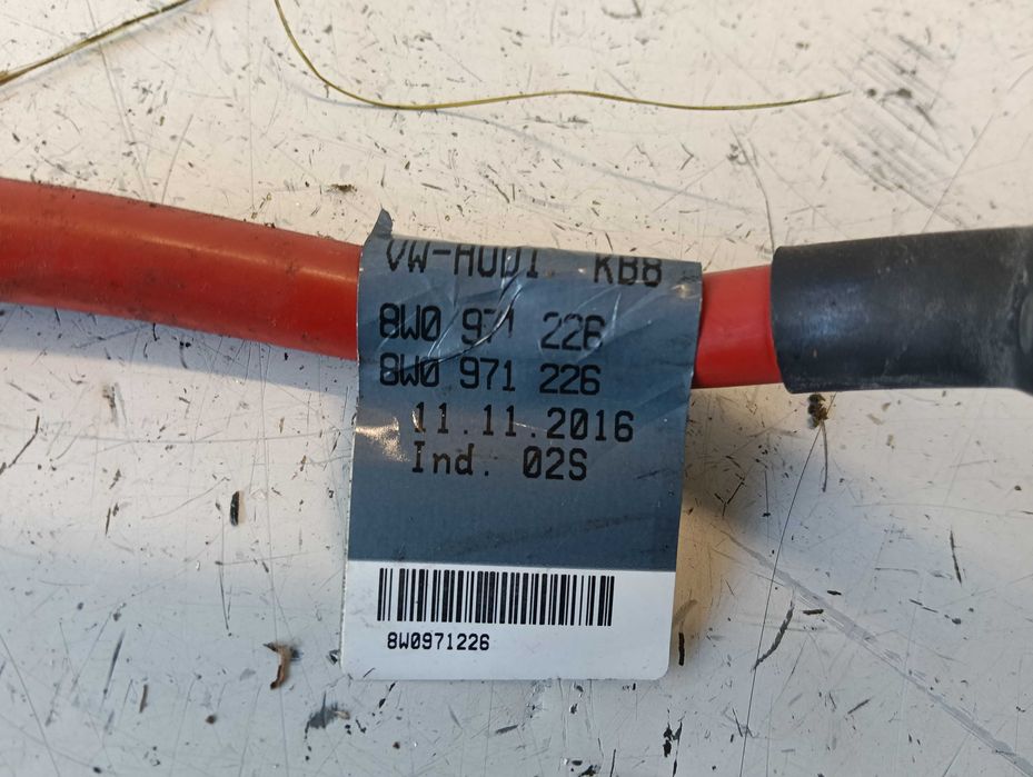 Przewód Klema Plusowa Audi A4 b9 2020r. 8W0,971,226 WYSYŁKA