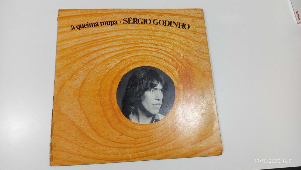 Disco de Vinil Sèrgio Godinho  - Á Queima Roupa