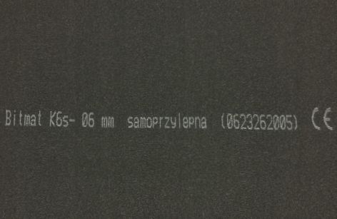 K6s MATA wygłuszająca pianka GUMOWA samoprzylepna