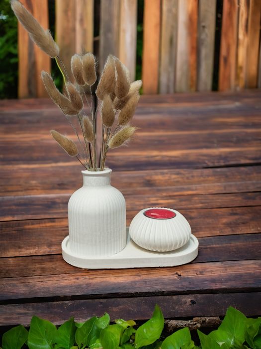 Dekoracyjny odlew z gipsu polimerowego