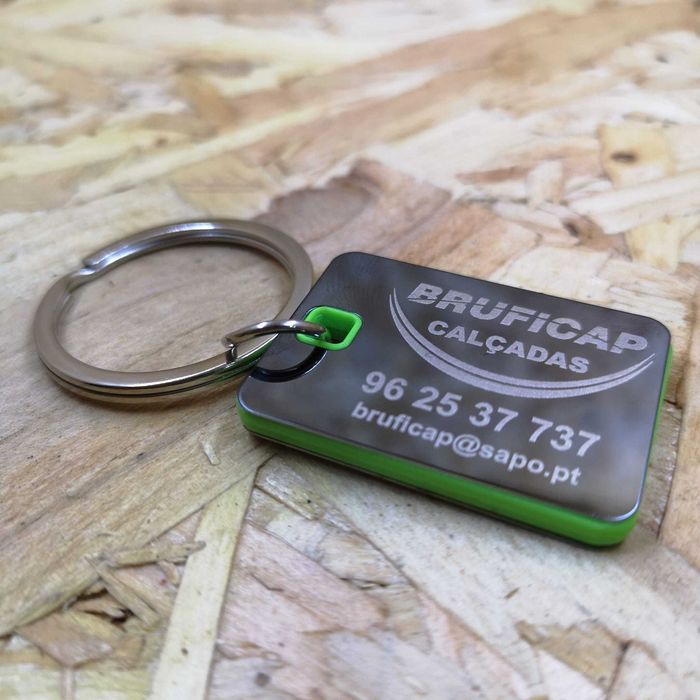 Porta-chaves personalizados - logo do cliente