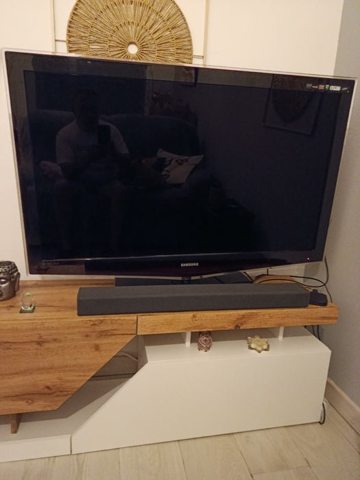 TV grande de 50 polegadas