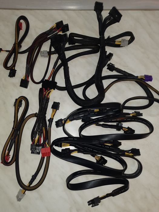 Кабеля  модульного БП  Chieftec A135. Be Quiet и нерабочие БП Chieftec