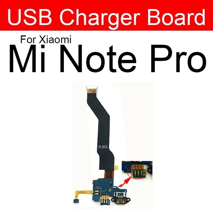 Плата разьем micro usb IC, микрофон Mi Note Pro 5,7″ Snapdragon 810