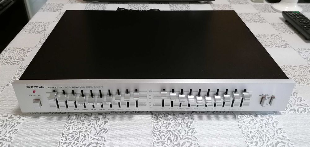 Excelente Equalizador Tensai TQ-200, Em Excelente Estado, (Como Novo)