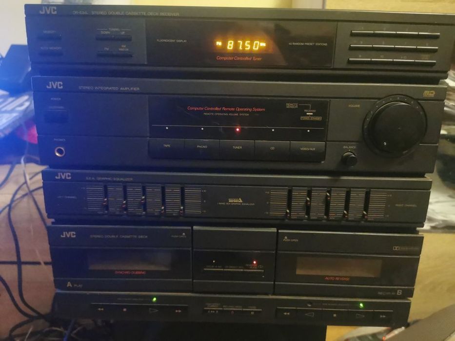SPRZEDAM wieża stereofoniczna marki JVC (model DR-E34L /