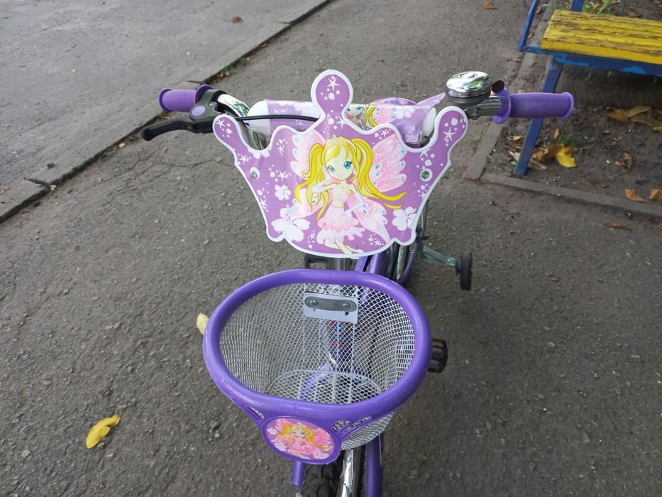 Велосипед для дівчинки 4+