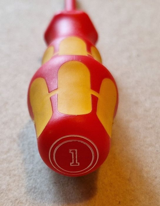 wkrętak krzyżowy Philips izolowany 1000V - WERA - PH 1 x 80