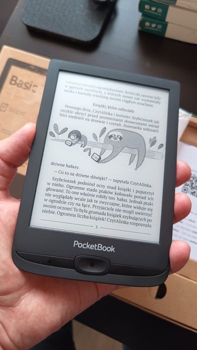czytnik ebookow Pocketbook Basic Lux 4