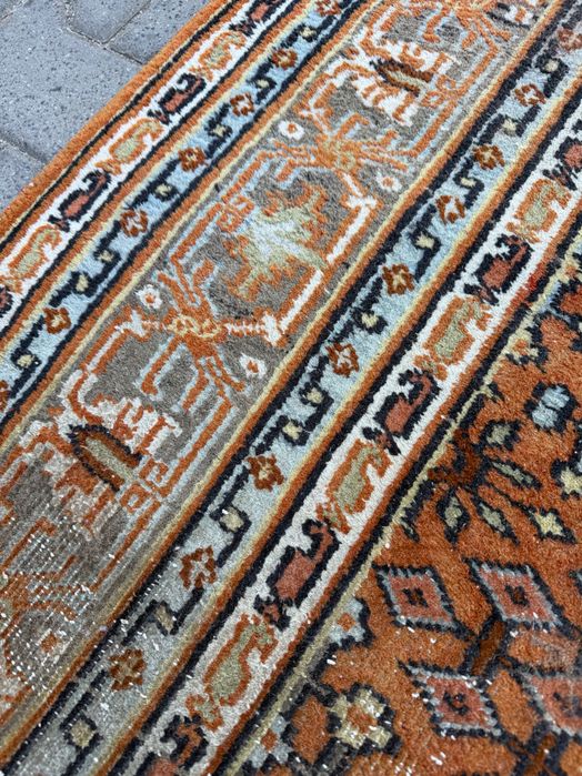 Dywan perski Bidjar 250x160 Recznie tkany Vintage wełna