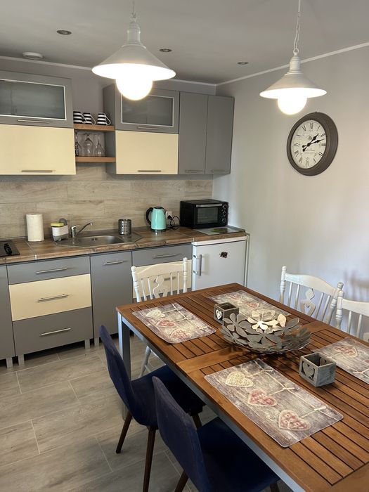 Domek jezioro Symsar Warmia i Mazury rower wodny grill