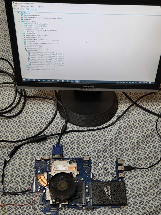 Продам процессор для ноутбука Intel Core i7-4810MQ (SR1PV)