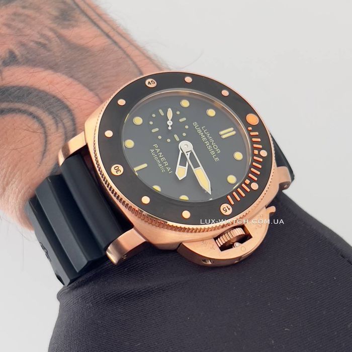 Шикарные мужские часы Panerai Luminor Submersible