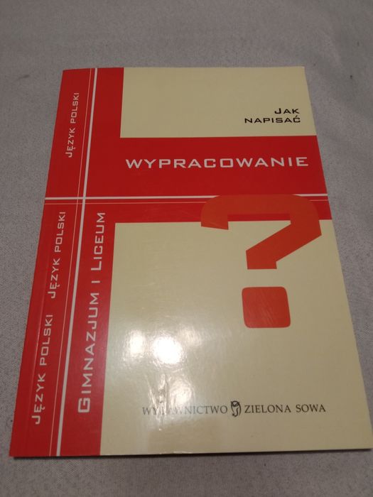 Książka - Jak napisać wypracowanie