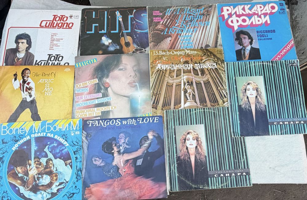 Вінілові пластинки вініл платівки