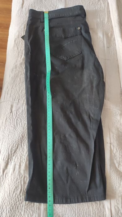 Spodnie rybaczki czarne xxxl