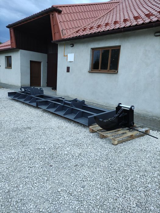 Niwelator łata równająca ziemie,kamień  belka 1250mm.szer.