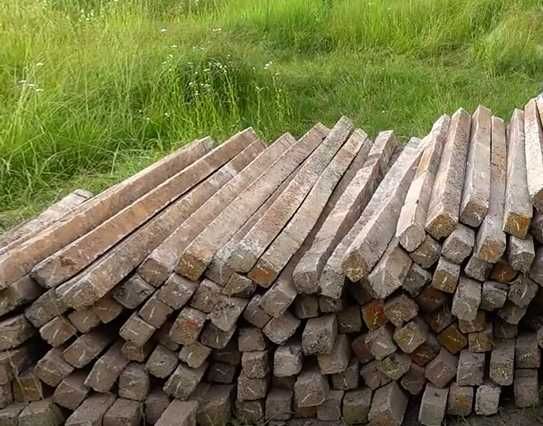 Стовпи Стовпчики для огорожі паркан забор з сітки 2,2м