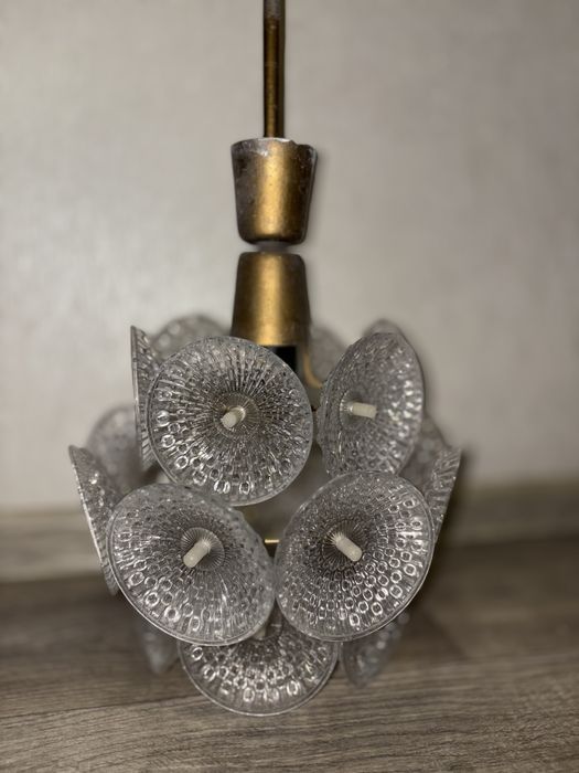 Люстра хрустальная Спутник Одуванчик СССР