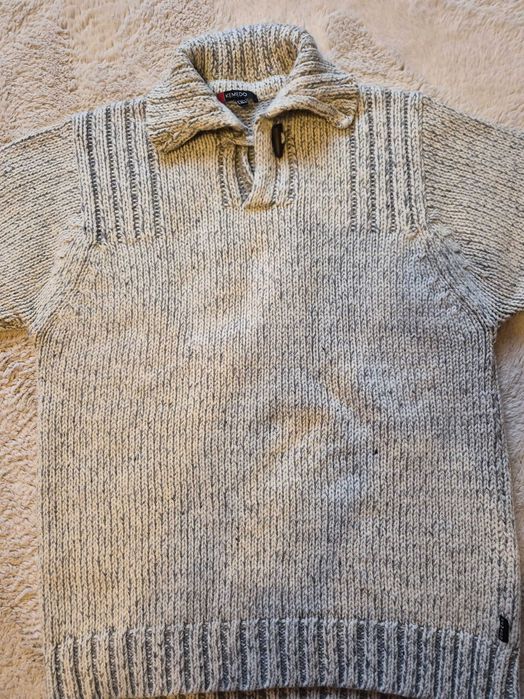 Ciepły sweter męski