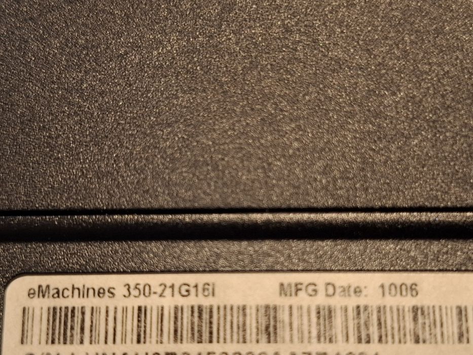Laptop eMachines 350-21G16I - wysyłka gratis