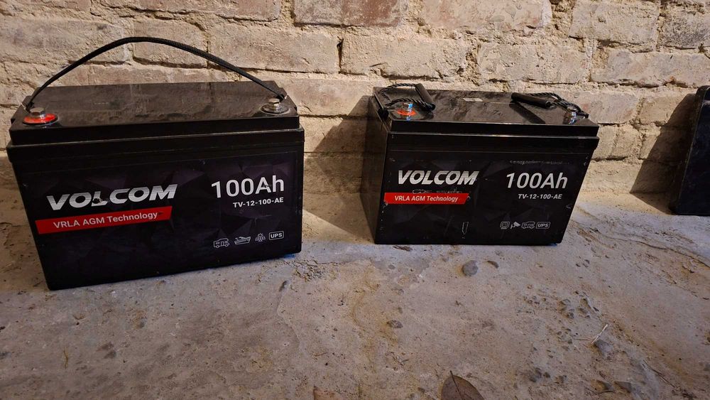 2 Akumulatory i silnik elektryczny do pontonu łodzi