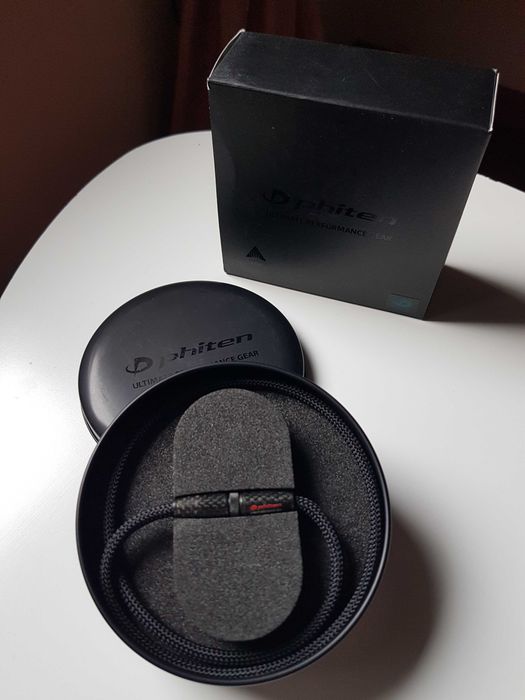 Naszyjnik sportowy Phiten RAKUWA Neck x100 Carbon TG 601153