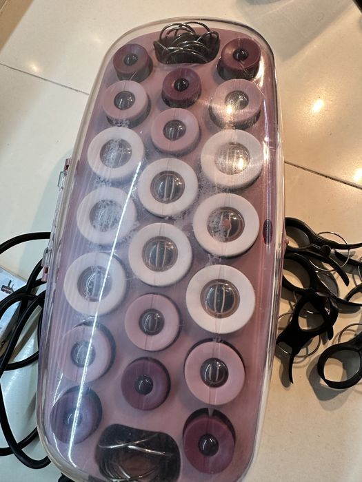 Caixa rolos quentes da Babyliss