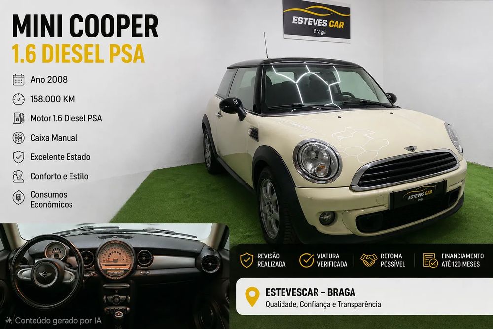 MINI 3 Portas Cooper D