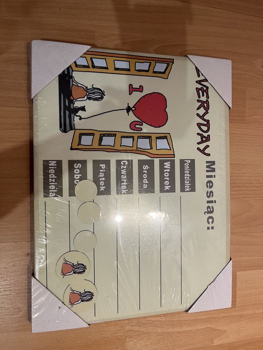 Tablica magnetyczna, do pisaków, suchościeralna