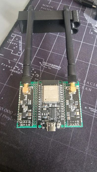 ESp32 arduino diy zestaw antena marauder bruce kable płytki