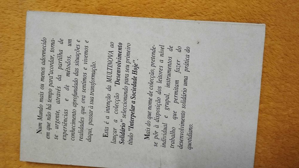 Interpelar a Sociedade Hoje