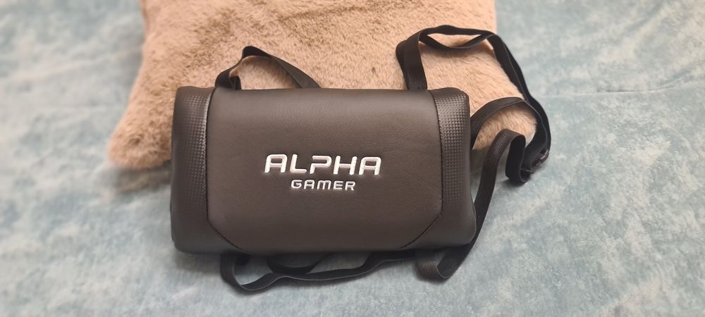 Encosto de cabeça "ALPHA GAMER" novo